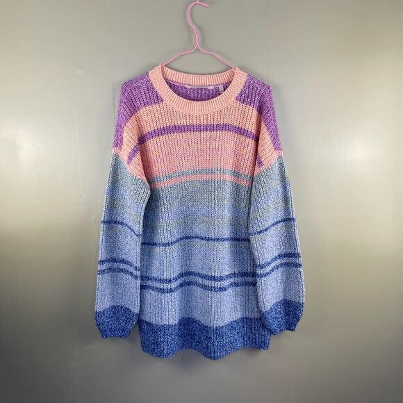 Soft Surroundings Karlie multicolor chunky tunic sweater - Picture 1 of 6